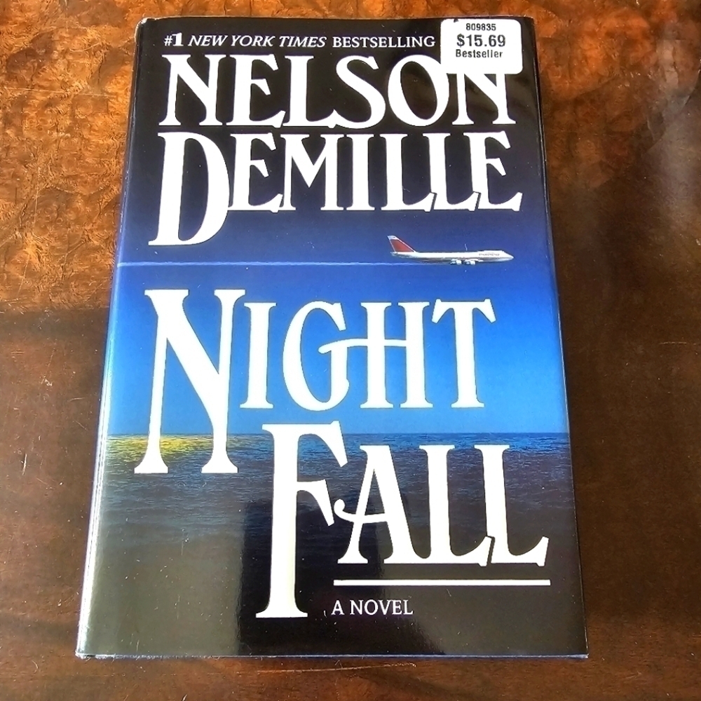 Night Fall Novel by Nelson DeMille, Hardcover, Pre-owned, Vintage